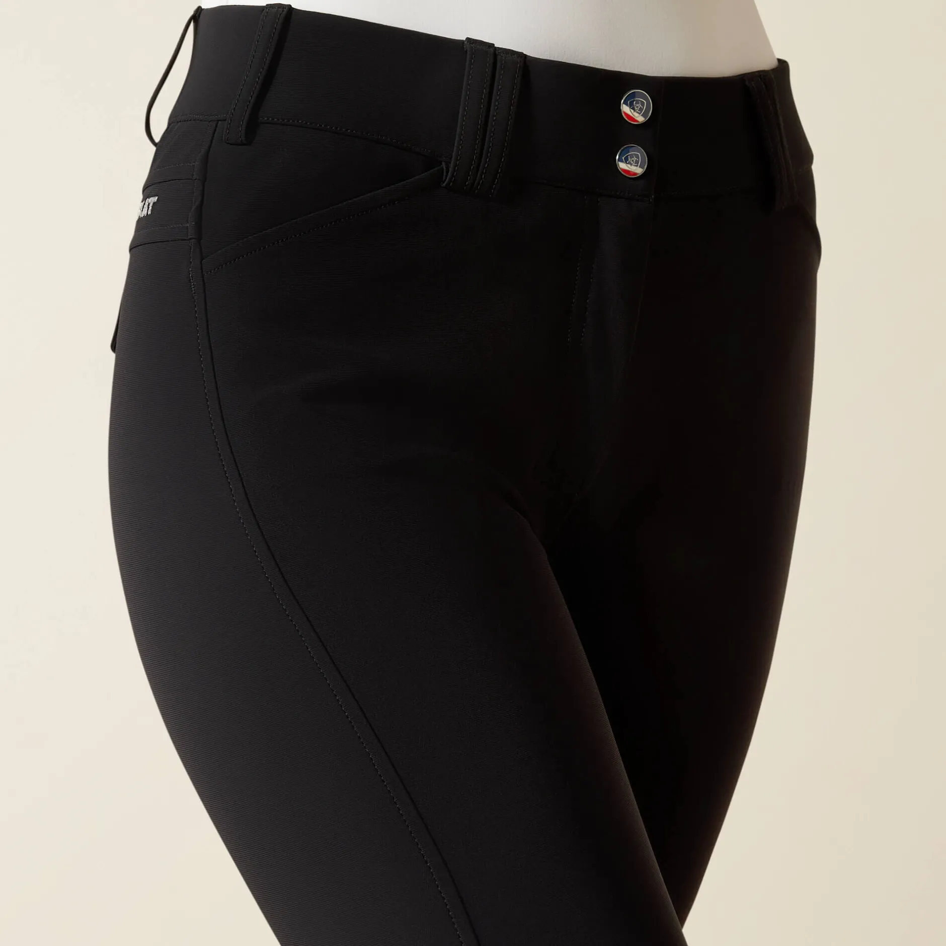 Ariat Reithosen- & Leggings*Tri Factor Grip Knee Patch Breech BLACK