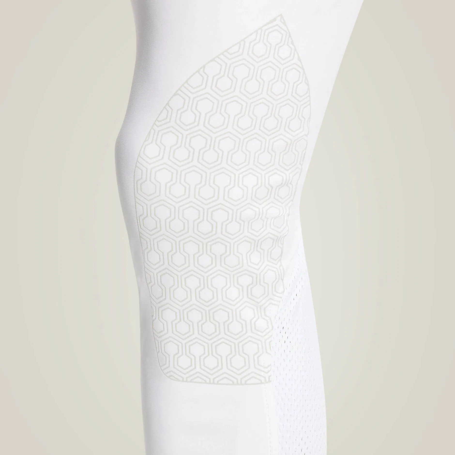 Ariat Reithosen*Tri Factor Grip Knee Patch Breech WHITE