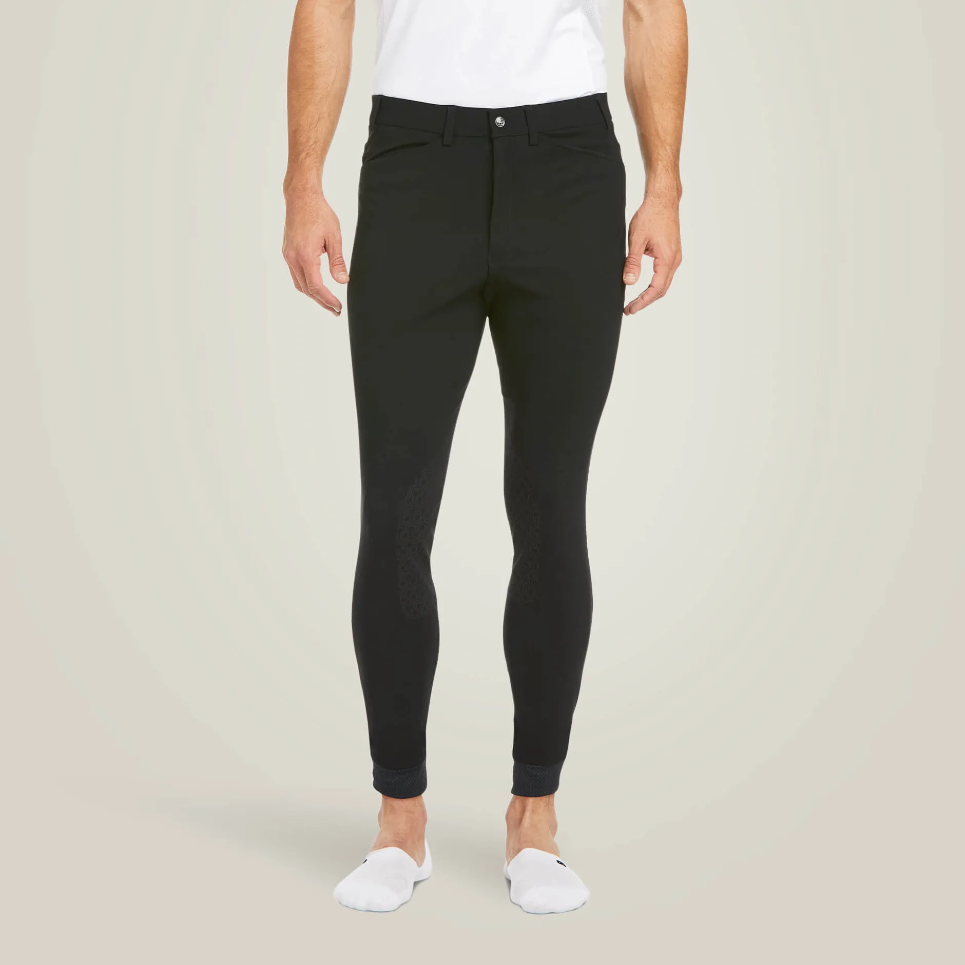 Ariat Reithosen*Tri Factor Grip Knee Patch Breech BLACK