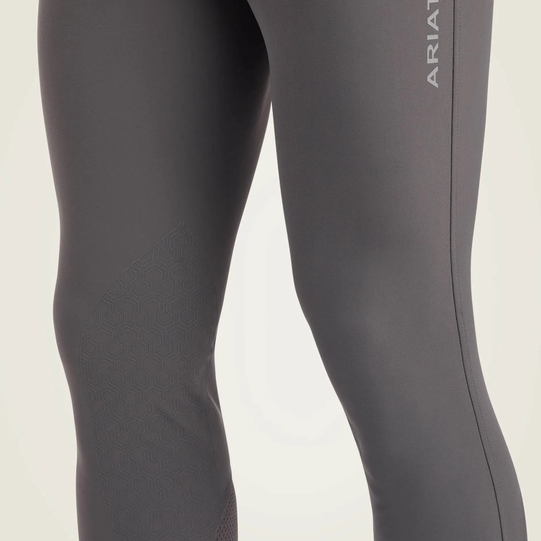 Ariat Reithosen*Tri Factor Grip Knee Patch Breech PLUM GREY