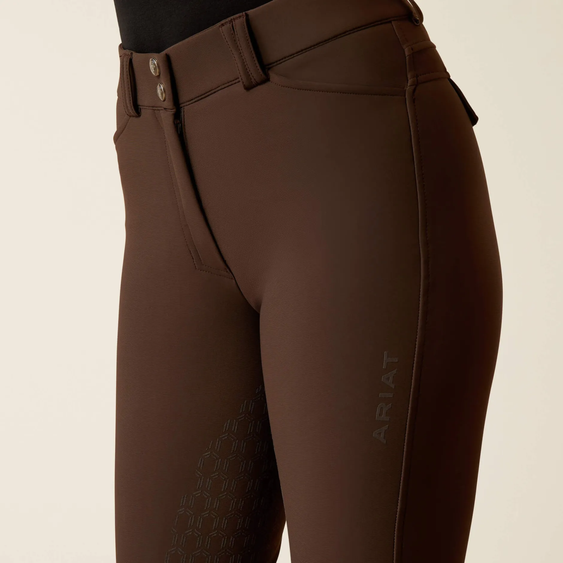 Ariat Reithosen- & Leggings*Tri Factor Vivacity Heat Half Grip Breech MOLE