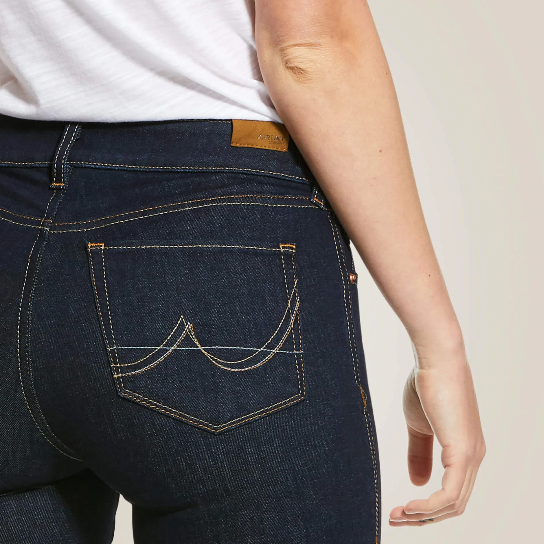 Ariat Denim|Denim*Ultra Stretch Perfect Rise Sidewinder Skinny Jean RINSE