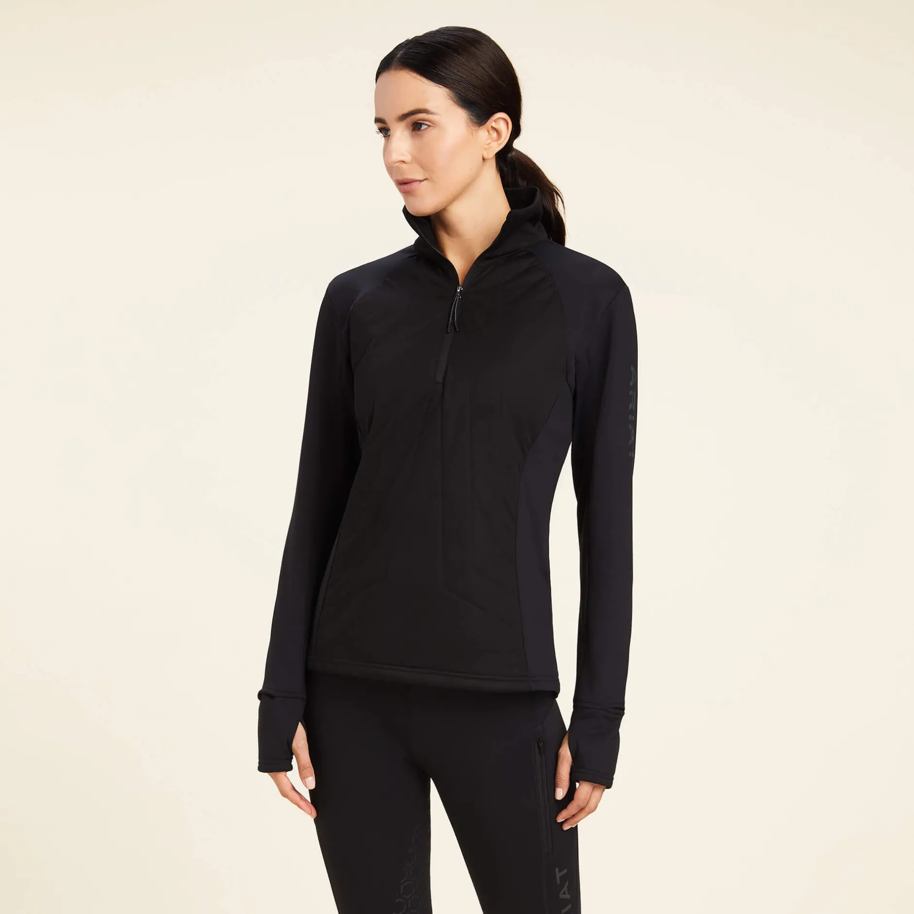 Ariat Sweatshirts & Hoodies*Venture 1/2 Zip Sweatshirt BLACK