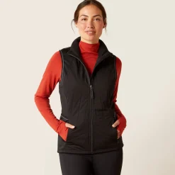Ariat Sweatshirts & Hoodies*Venture Full Zip Gilet BLACK