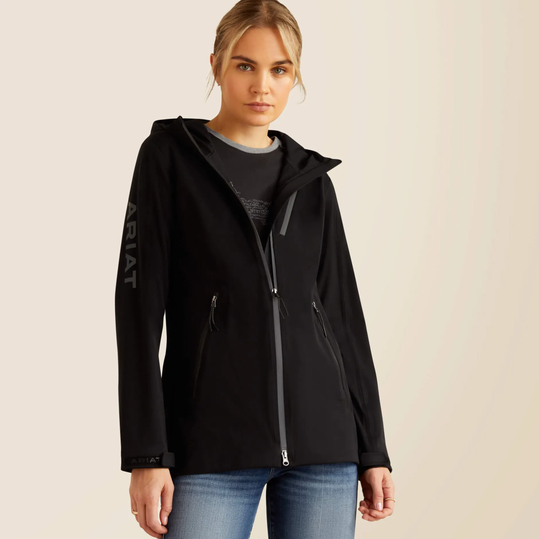 Ariat Oberbekleidung*Venture Waterproof Jacket BLACK