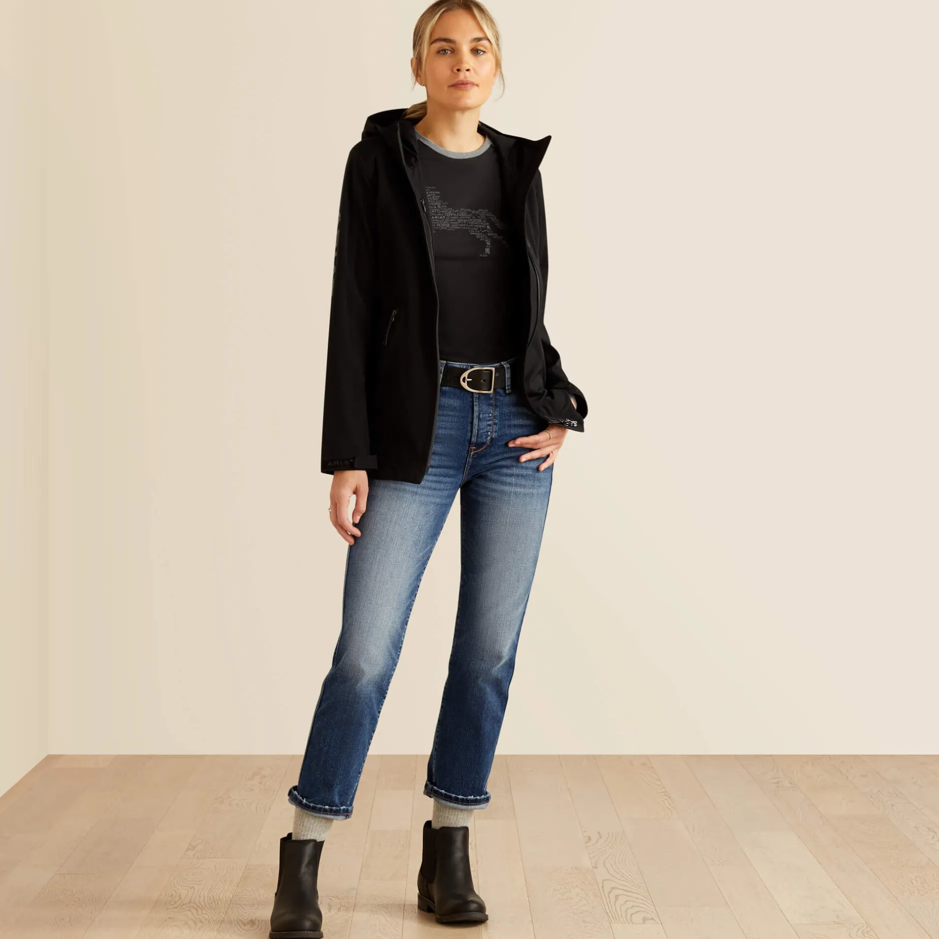 Ariat Oberbekleidung*Venture Waterproof Jacket BLACK