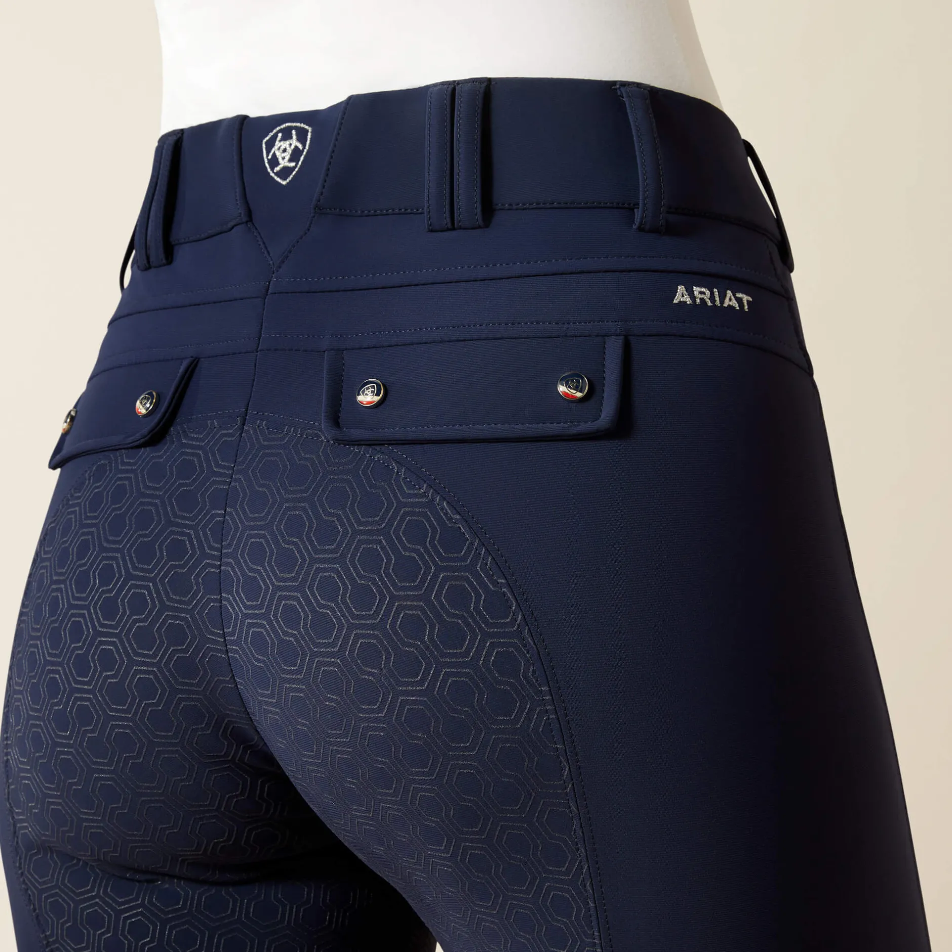 Ariat Reithosen- & Leggings*WMS Tri Factor Grip Full Seat Breech NAVY