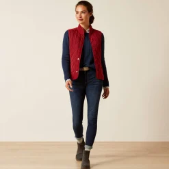 Ariat Oberbekleidung*Woodside Quilted Gilet RUBAIYAT