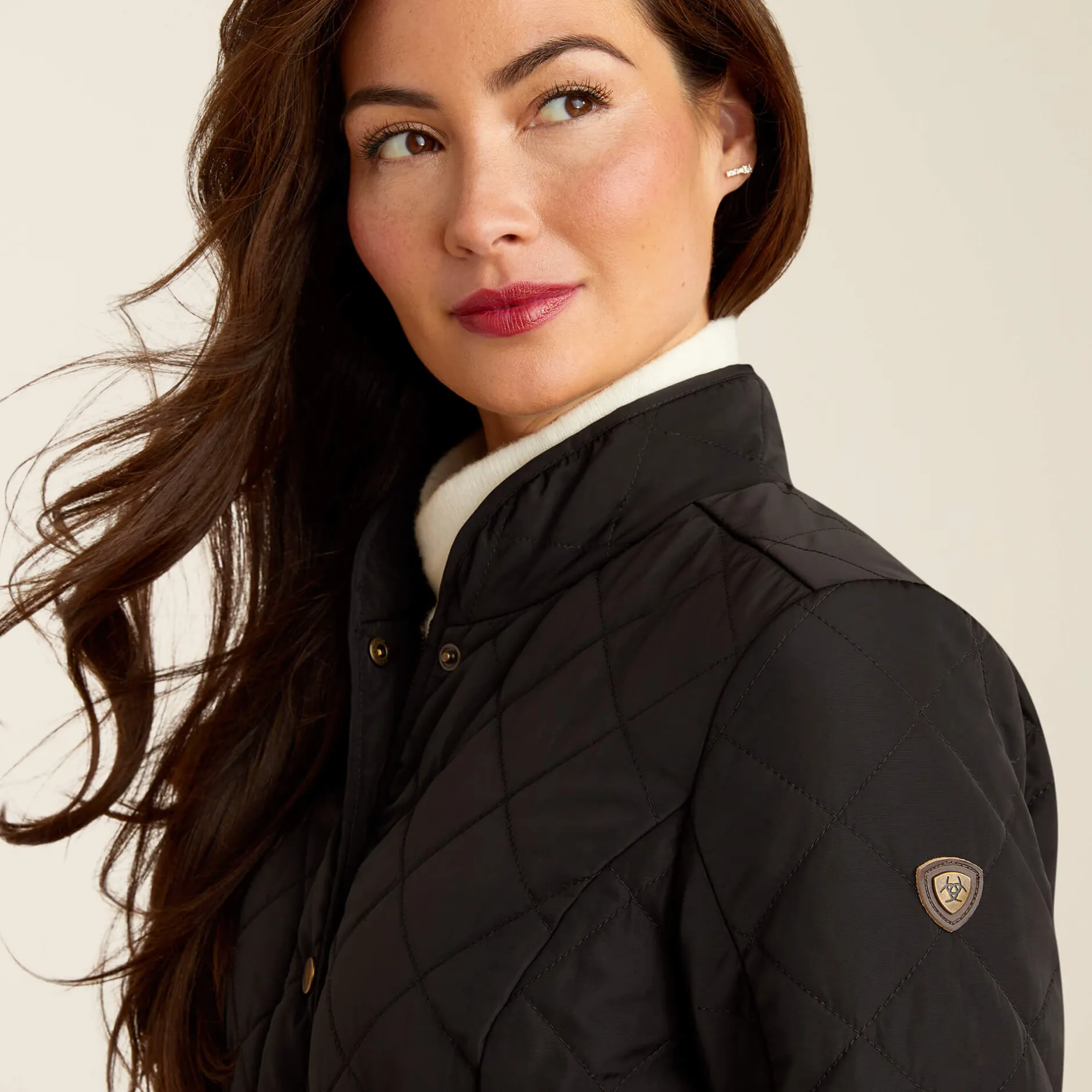 Ariat Oberbekleidung*Woodside Quilted Insulated Jacket BLACK