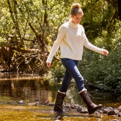 Ariat Wasserdichte Schuhe|Country*Wythburn II Sherpa Waterproof Boot DARK MOCHA