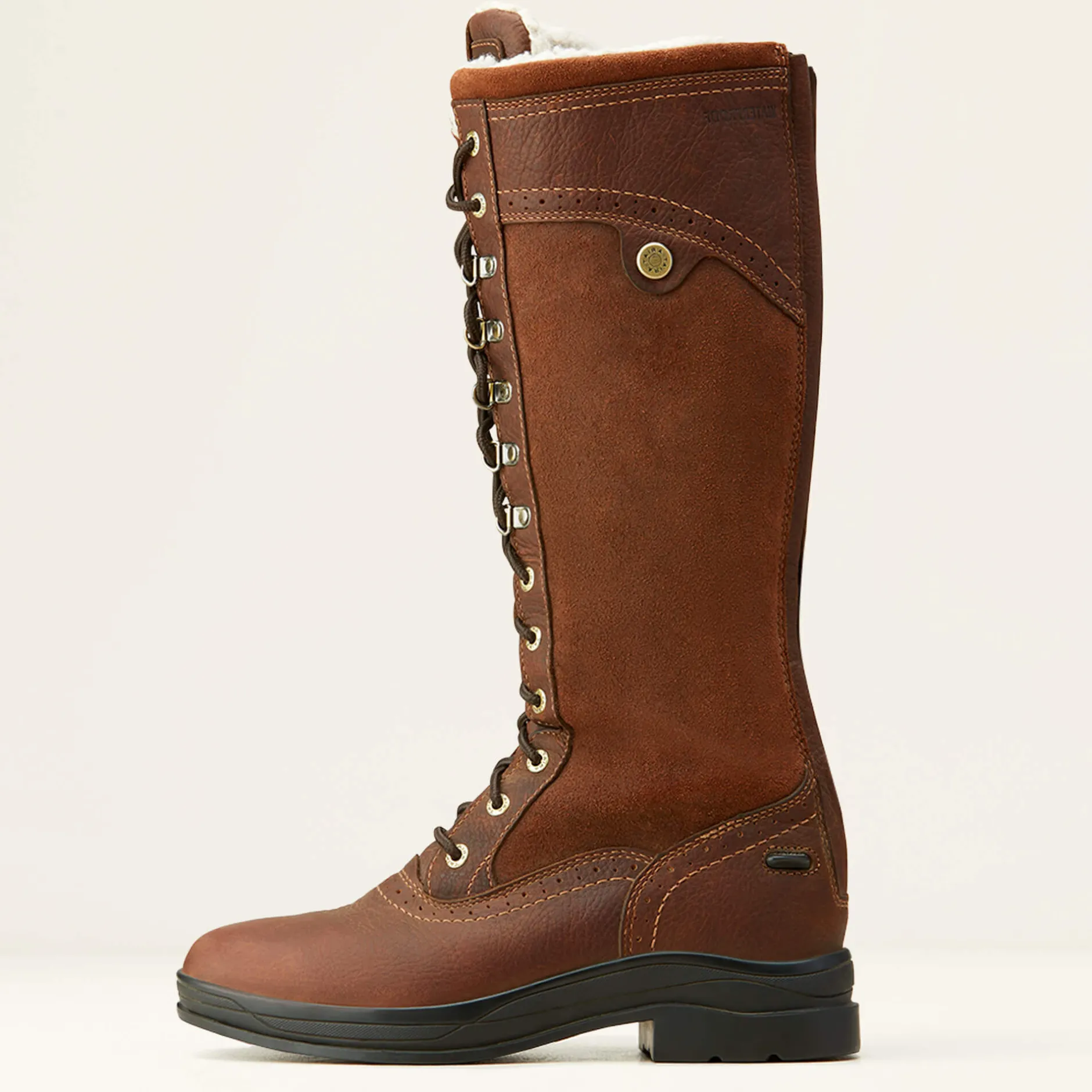 Ariat Wildleder Schuhe & Stiefel|Wasserdichte Schuhe*Wythburn Tall Waterproof Boot DARK BROWN