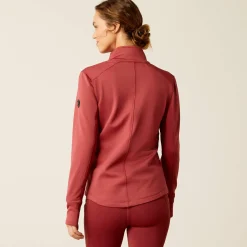 Ariat Sweatshirts & Hoodies*Zaphus Full Zip Sweatshirt BURNT RUSSET