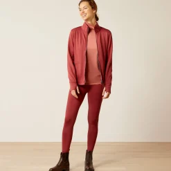 Ariat Sweatshirts & Hoodies*Zaphus Full Zip Sweatshirt BURNT RUSSET